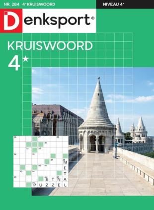 Denksport Kruiswoord 4 - 11 Januari 2024