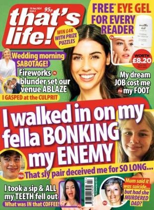 that's life! UK - 18 January 2024