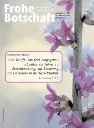 Frohe Botschaft - 4 Februar 2024