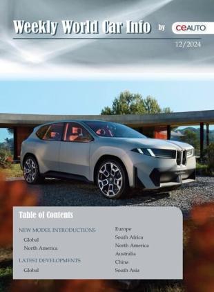 Weekly World Car Info - 25 March 2024