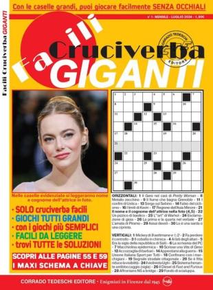 Facili Cruciverba - Luglio 2024