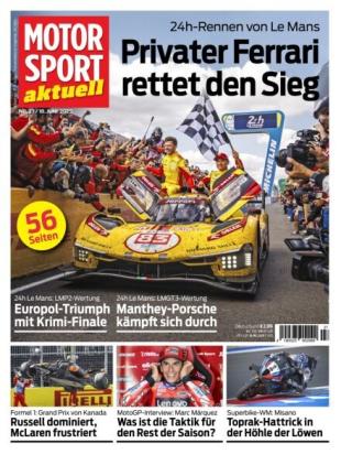 Motorsport aktuell - 17 Juni 2025