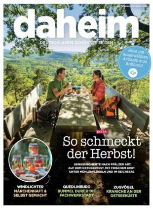 Daheim - September-Oktober 2025