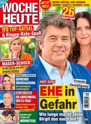 Woche Heute - 20 August 2025