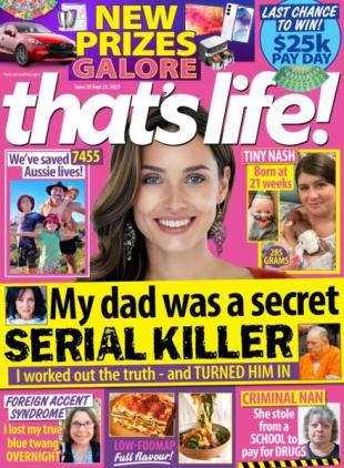 that's life! Australia - 17 September 2025