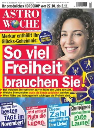 Astrowoche - 22 Oktober 2025