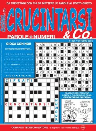 Crucintarsi & Co - Ottobre 2025