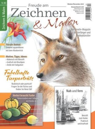 Freude am Zeichnen & Malen - Oktober-November 2025