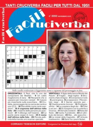Facili Cruciverba - Novembre 2025