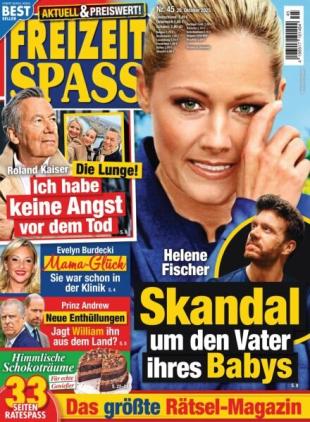 Freizeit Spass - 28 Oktober 2025
