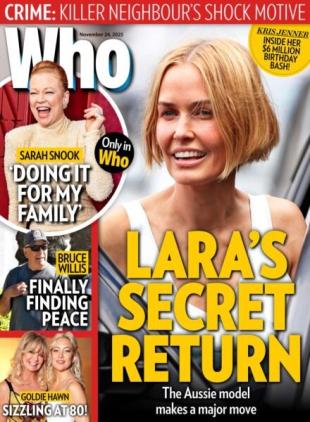 Who - 16 November 2025