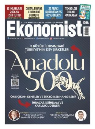 Ekonomist Turkiye - 7 Aralik 2025