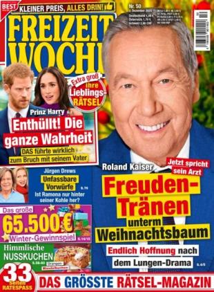Freizeitwoche - 3 Dezember 2025
