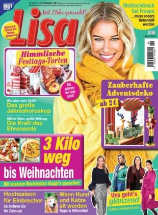 Lisa - 25 November 2025