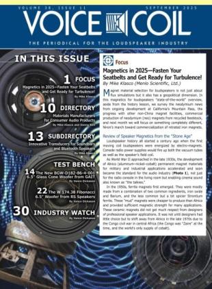 Voice Coil Magazine - September 2025