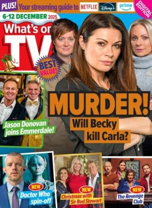 What's on TV - 6 December 2025