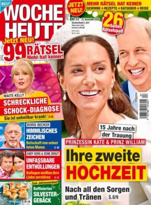 Woche Heute - 23 Dezember 2025