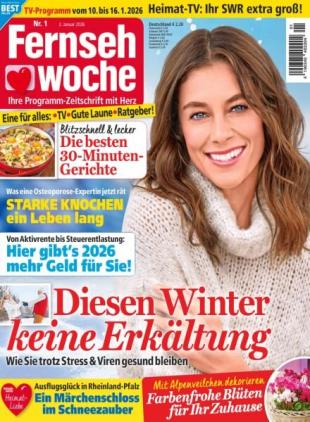 Fernsehwoche - 31 Dezember 2025