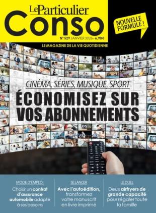 Le Particulier Conso - Janvier 2026