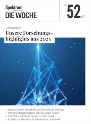Spektrum Die Woche - 25 Dezember 2025