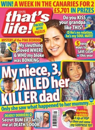that's life! UK - 8 January 2026