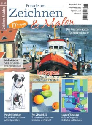 Freude am Zeichnen & Malen - Februar-Marz 2026