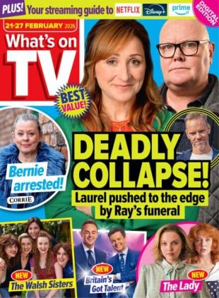 What's on TV - 17 February 2026