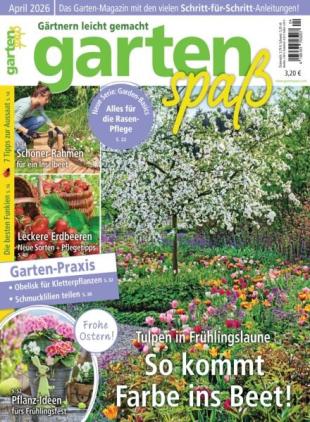 Gartenspass - April 2026