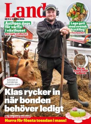 Land - 3 Mars 2026