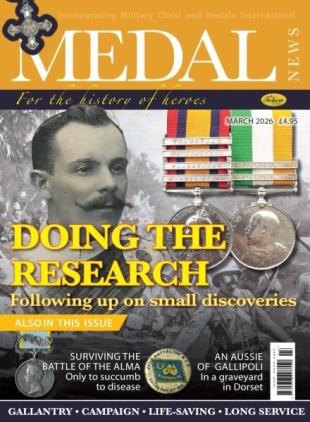 Medal News - March 2026