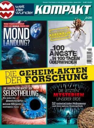 Welt der Wunder Kompakt - Marz 2026