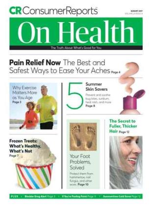 Consumer Reports on Health - August 2017