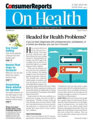 Consumer Reports on Health - December 2015