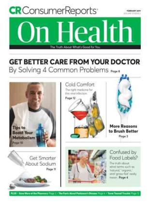 Consumer Reports on Health - February 2019