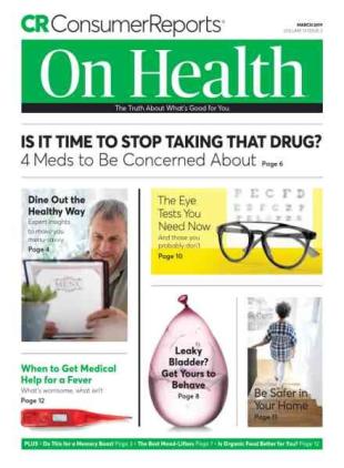 Consumer Reports on Health - March 2019