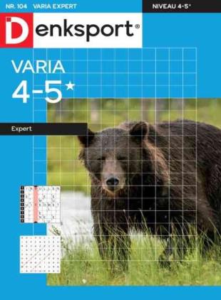 Denksport Varia expert 4-5 - 20 Mei 2026