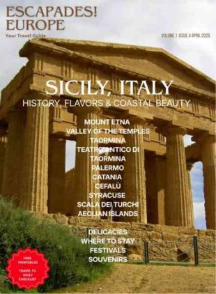 Escapades! Europe Magazine - April 2026