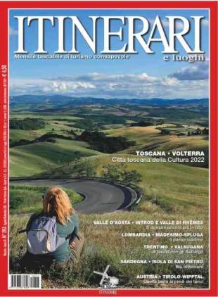 Itinerari e luoghi - Agosto-Settembre 2021