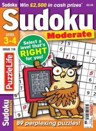 PuzzleLife Sudoku Moderate - May 2026