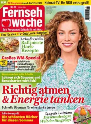 Fernsehwoche - 29 Mai 2026