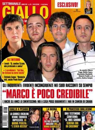 Giallo - 10 Giugno 2026
