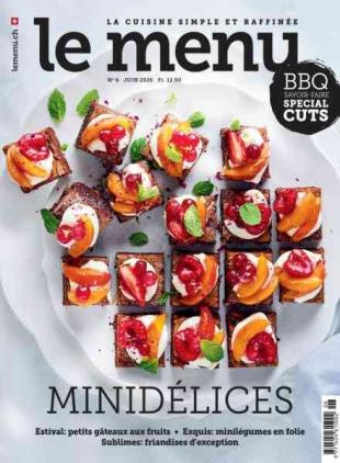 le menu edition francaise - Juni 2026