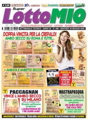 Lottomio del Giovedi - 26 Maggio 2026