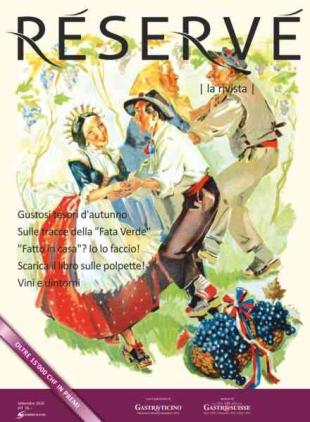 Reserve Magazine - Settembre 2016