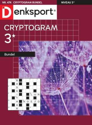 Denksport Cryptogrammen 3 bundel - 26 Augustus 2026