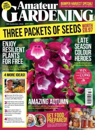 Amateur Gardening - 12 September 2026