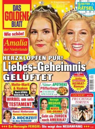 Das Goldene Blatt - 19 September 2026