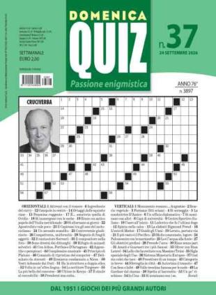 Domenica Quiz - 24 Settembre 2026