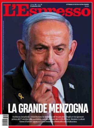 L'Espresso - 18 Settembre 2026