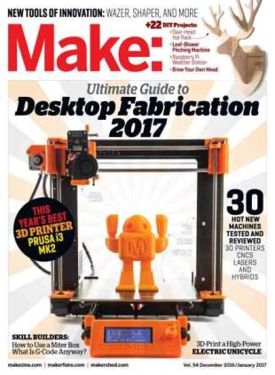 Make - Volume 54 - December 2016 - January 2017